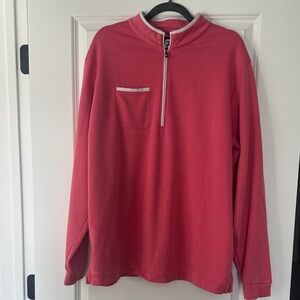 FootJoy Men's Coral Half-Zip Pullover